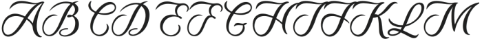 AdhunMage-Regular otf (400) Font UPPERCASE