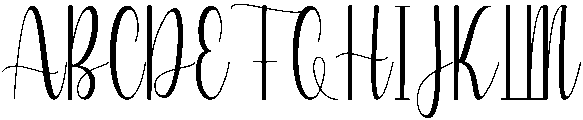 Adinda Regular otf (400) Font UPPERCASE