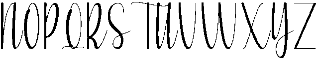 Adinda Regular otf (400) Font UPPERCASE
