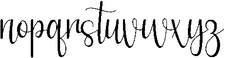 Adinda Regular otf (400) Font LOWERCASE