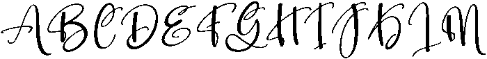 Adinda Regular otf (400) Font UPPERCASE