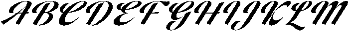 Adjust Ranch Italic otf (400) Font UPPERCASE