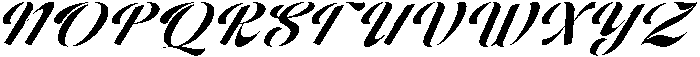Adjust Ranch Italic otf (400) Font UPPERCASE