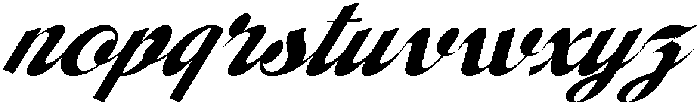 Adjust Ranch Italic otf (400) Font LOWERCASE