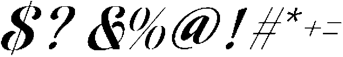 Adjust Ranch otf (400) Font OTHER CHARS