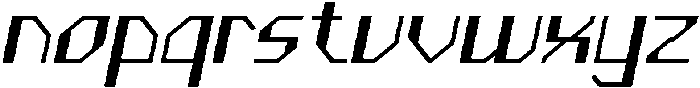 Adkrion Italic otf (400) Font LOWERCASE