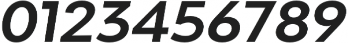 Adlinnaka Expanded Oblique Semi Bold otf (600) Font OTHER CHARS
