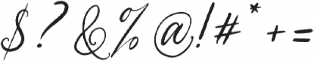 Adolle Bright otf (400) Font OTHER CHARS