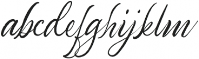 AdolleBright-Regular otf (400) Font LOWERCASE