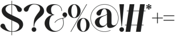 Adollia Regular otf (400) Font OTHER CHARS