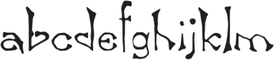 Adolpho Regular otf (400) Font LOWERCASE
