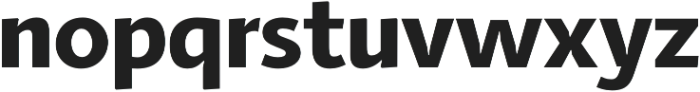 Ador Black otf (900) Font LOWERCASE