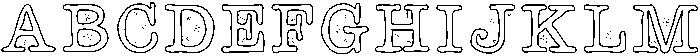 Adora Medium otf (500) Font UPPERCASE