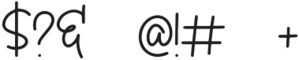 Adorable Font Regular otf (400) Font OTHER CHARS
