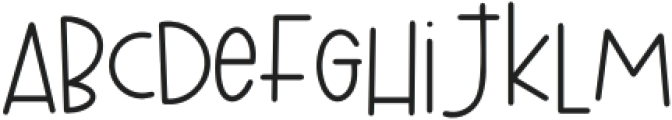 Adorable Font Regular otf (400) Font LOWERCASE