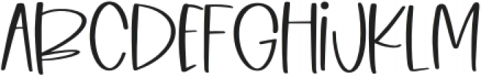 Adorable Regular otf (400) Font LOWERCASE