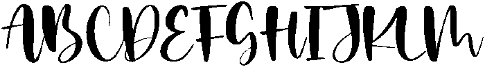 Adorable otf (400) Font UPPERCASE