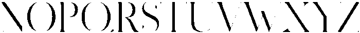 Adore Condensed otf (400) Font UPPERCASE