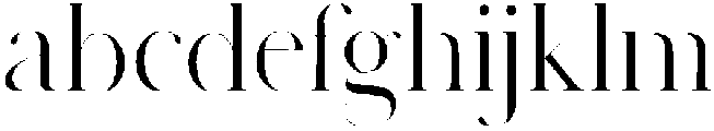 Adore Condensed otf (400) FONT