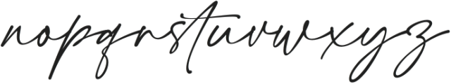 Adore History otf (400) Font LOWERCASE