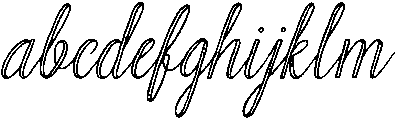 Adore Studio Outline ttf (400) FONT
