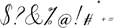 Adore Studio Regular otf (400) Font OTHER CHARS