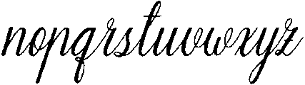 Adore Studio Regular otf (400) Font LOWERCASE