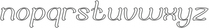 Adore You-Hollow otf (400) Font LOWERCASE