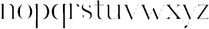 Adore otf (400) Font LOWERCASE