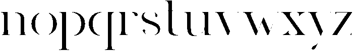 Adore otf (400) Font LOWERCASE