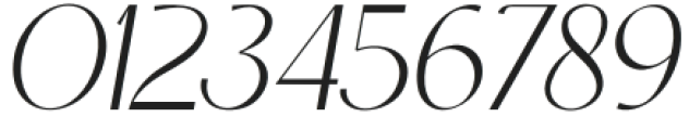AdoreSans-Italic otf (400) Font OTHER CHARS