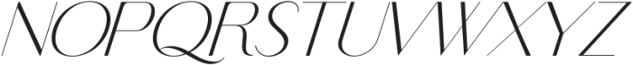 AdoreStorySans-Italic otf (400) Font LOWERCASE