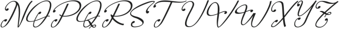 Adoretime Italic Italic otf (400) Font UPPERCASE