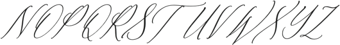 Adoretta Holland Script Italic otf (400) Font UPPERCASE