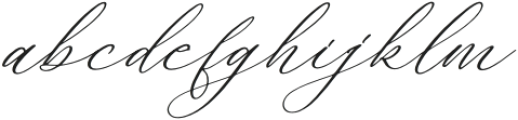 Adoretta Holland Script Italic otf (400) Font LOWERCASE