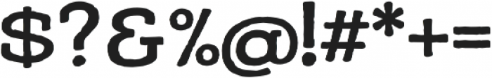 Adorn Slab Serif otf (700) Font OTHER CHARS