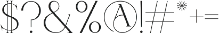Adorn Story Serif Regular ttf (400) Font OTHER CHARS