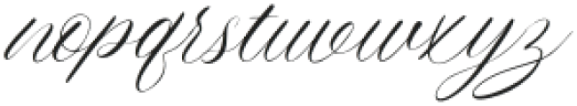 AdornedScript otf (400) Font LOWERCASE