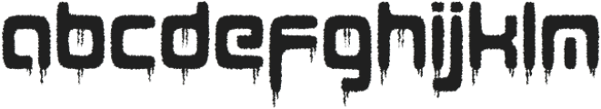 Adripe Distort otf (400) Font LOWERCASE