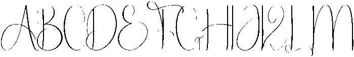 Advantage Regular otf (400) Font UPPERCASE