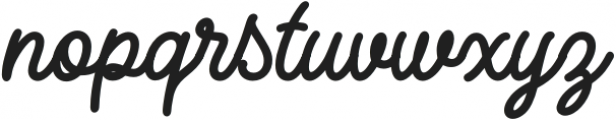 Adventure Island ScriptBold otf (700) Font LOWERCASE