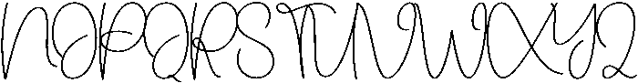 Adventure Regular otf (400) Font UPPERCASE