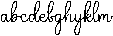 Adventure Regular otf (400) Font LOWERCASE
