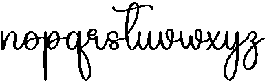Adventure Regular otf (400) Font LOWERCASE