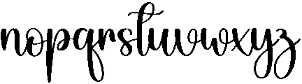Adventure Regular otf (400) Font LOWERCASE