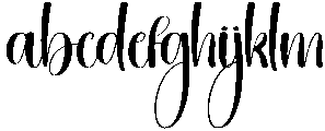 Adventure Regular otf (400) Font LOWERCASE