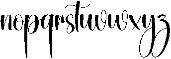 Adventure Regular otf (400) Font LOWERCASE