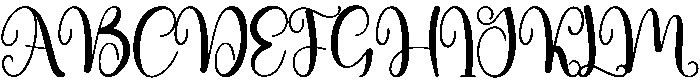 Adventure Regular otf (400) Font UPPERCASE