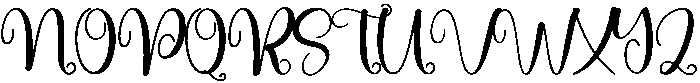 Adventure Regular otf (400) Font UPPERCASE