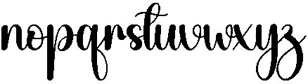 Adventure Regular otf (400) Font LOWERCASE
